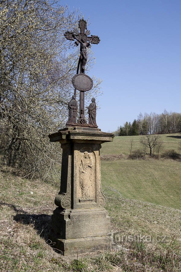 Janousov in der Nähe von Cotkytle - Golgatha