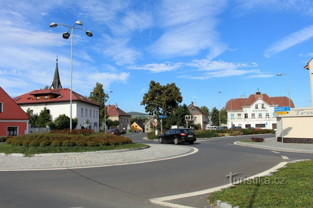 Janovice nad Úhlavou, 广场