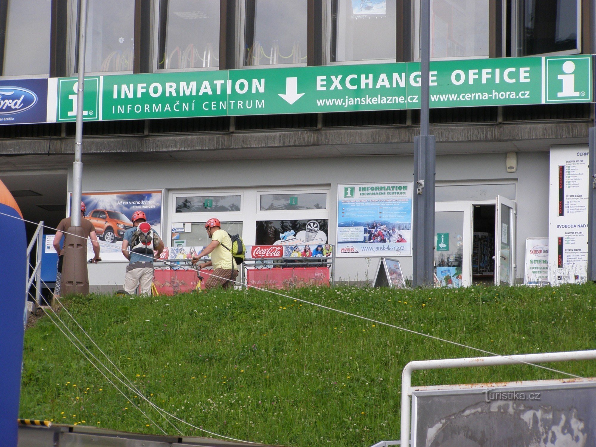 Janské Lázně - centro de información junto al teleférico