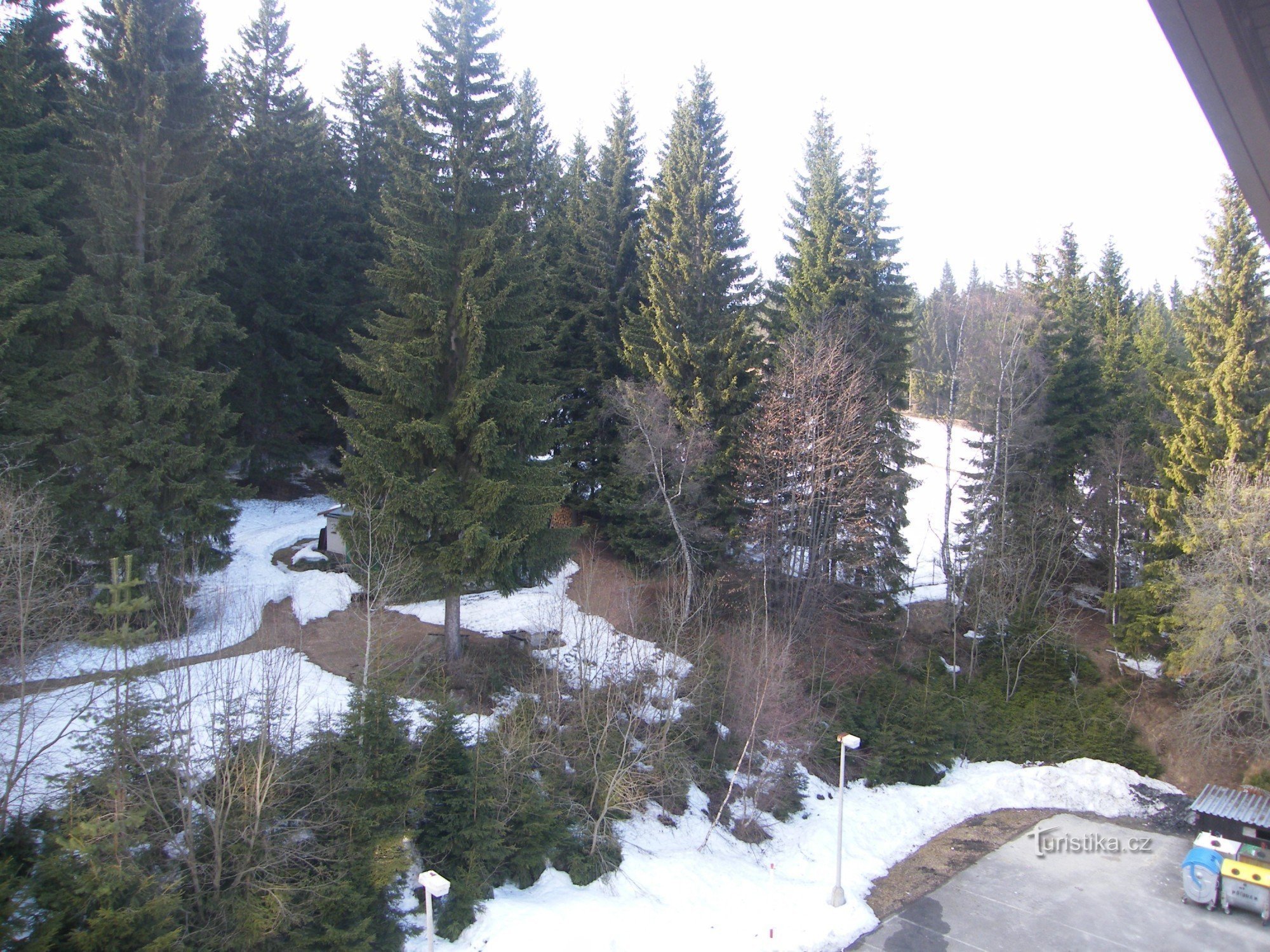 Lente skiën in Šumava