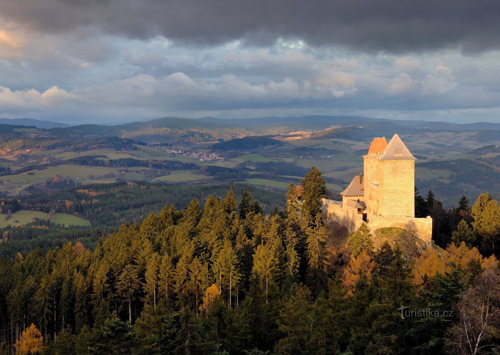 Férias de primavera no Castelo Kašperk