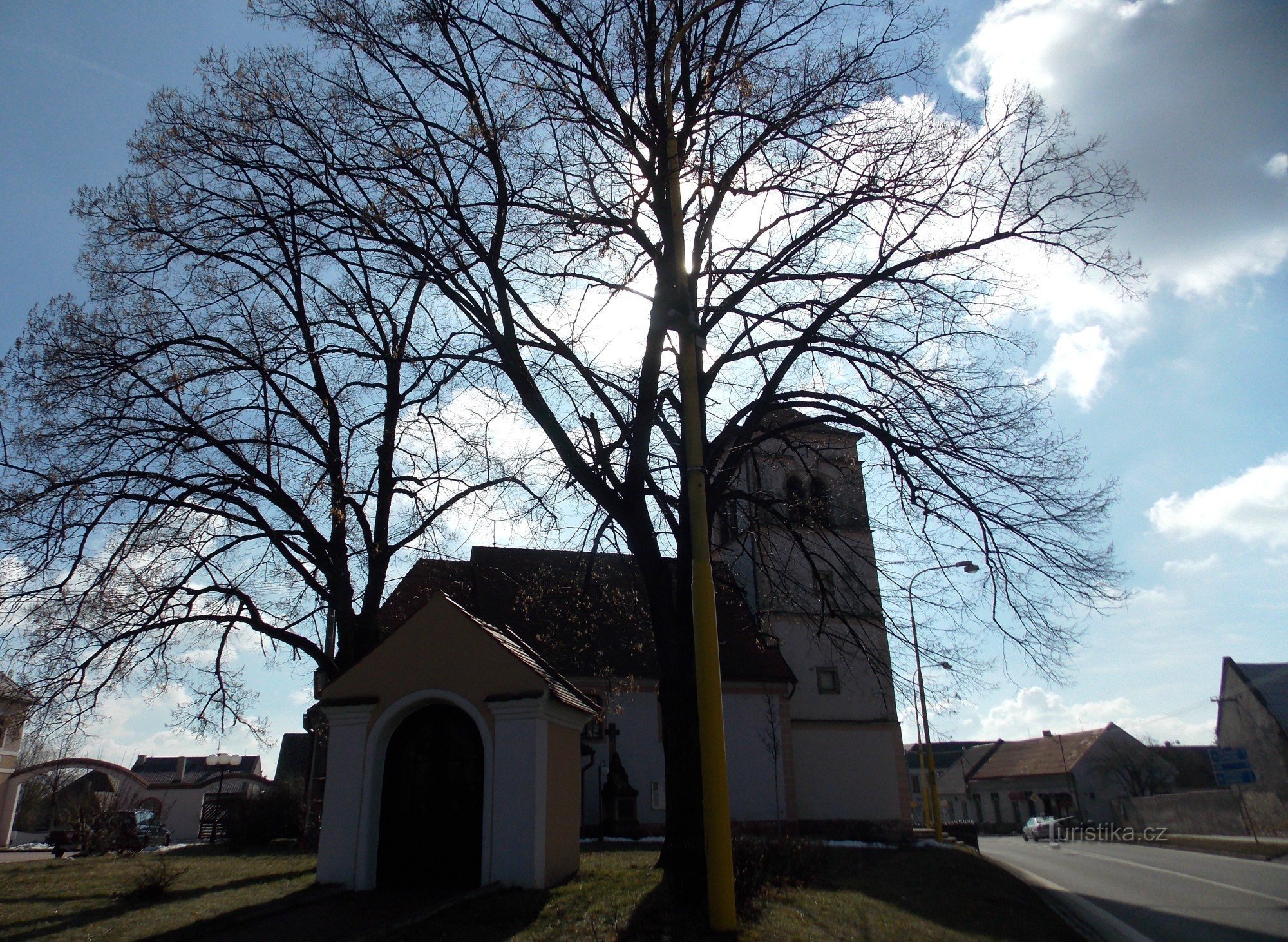 Spring walk through Tlumačov