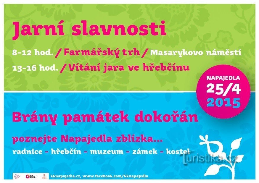 Jarní slavnosti a brány památek dokořán