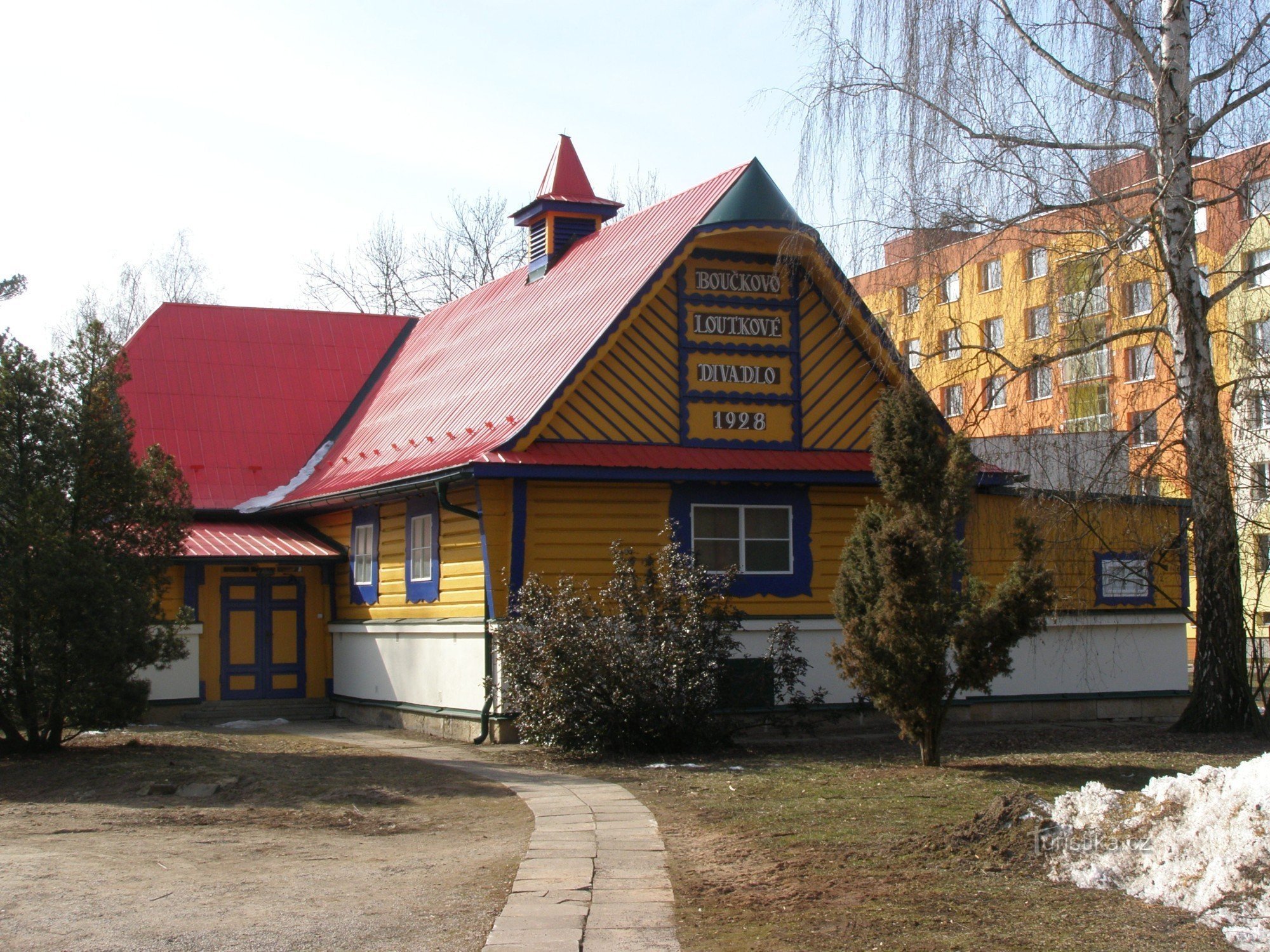 Jaroměř - nhà hát múa rối của Boučko