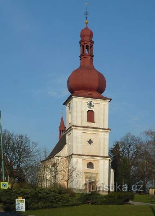 Jaroměř - Pyhän Jaakobin kirkko