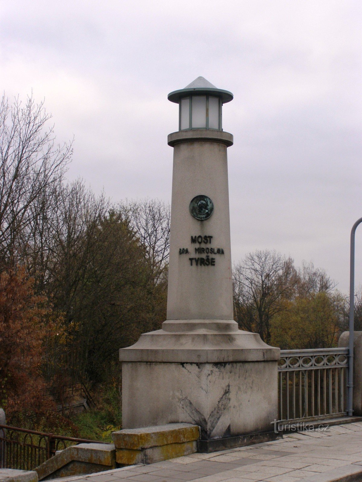 Jaroměř - Tyršův-bron över Elbe