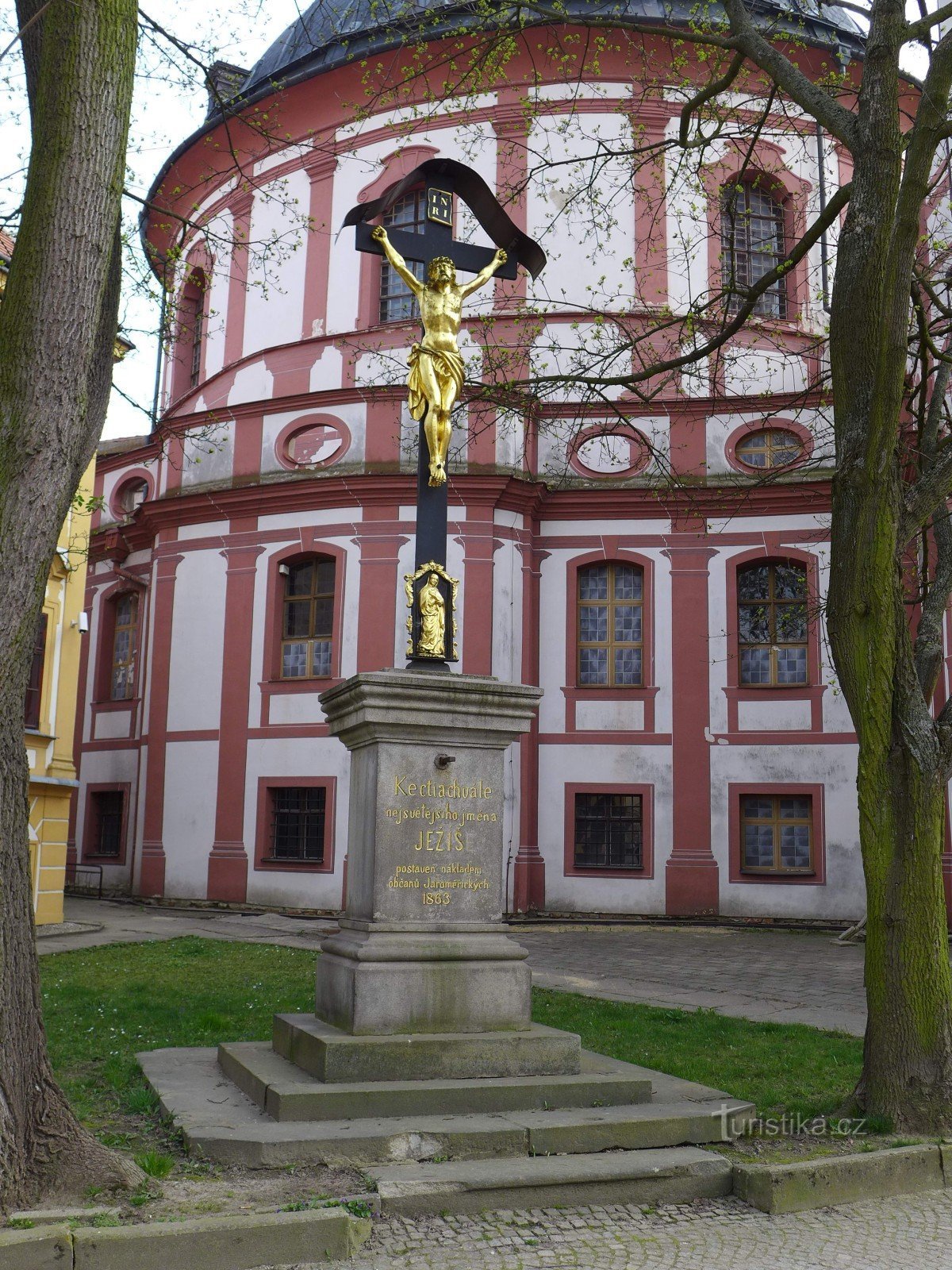 Jaroměřice nad Rokytnou - Crkva sv. Tržišta