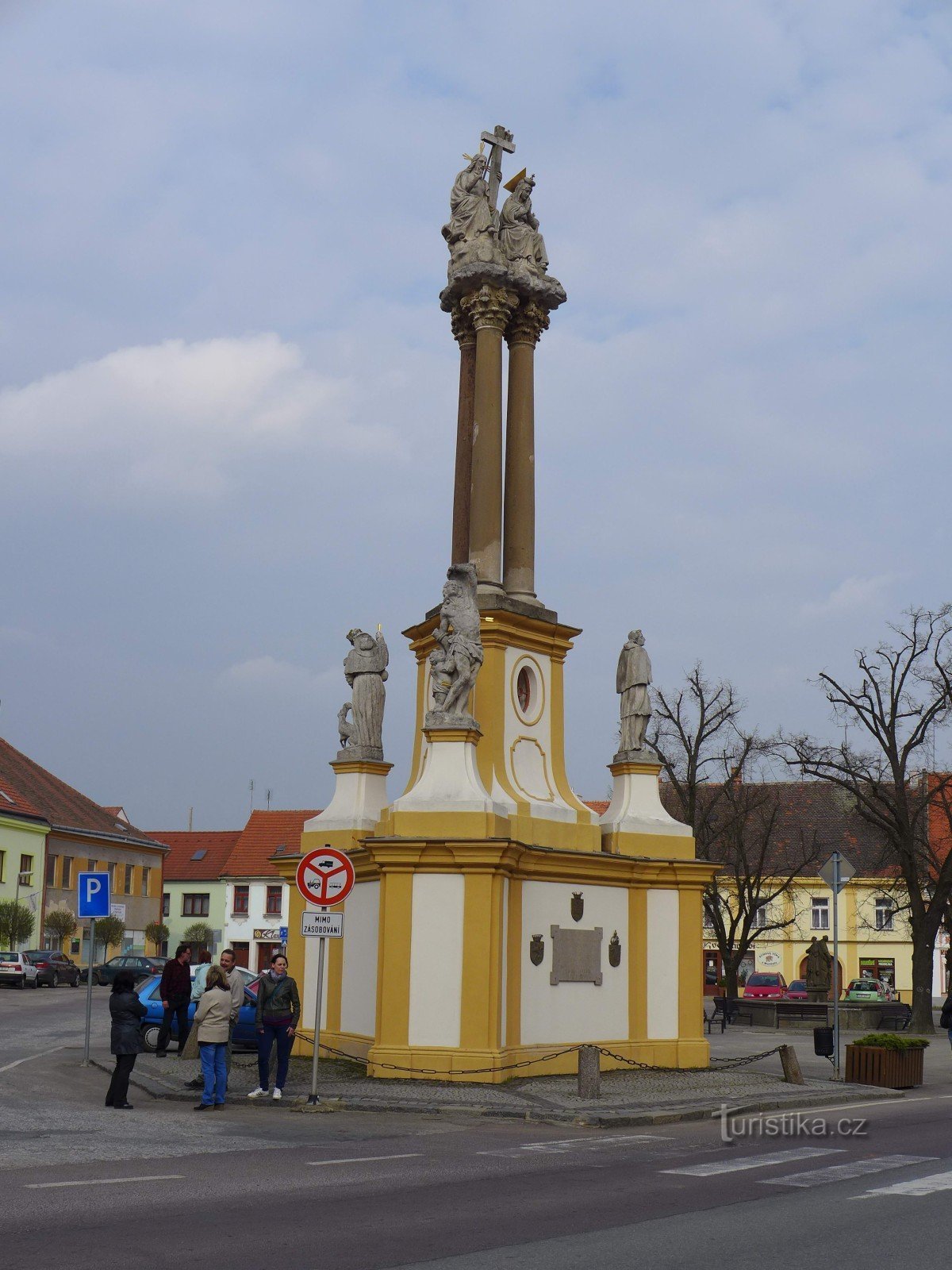Jaroměřice nad Rokytnou - Estatua de la Santísima Trinidad