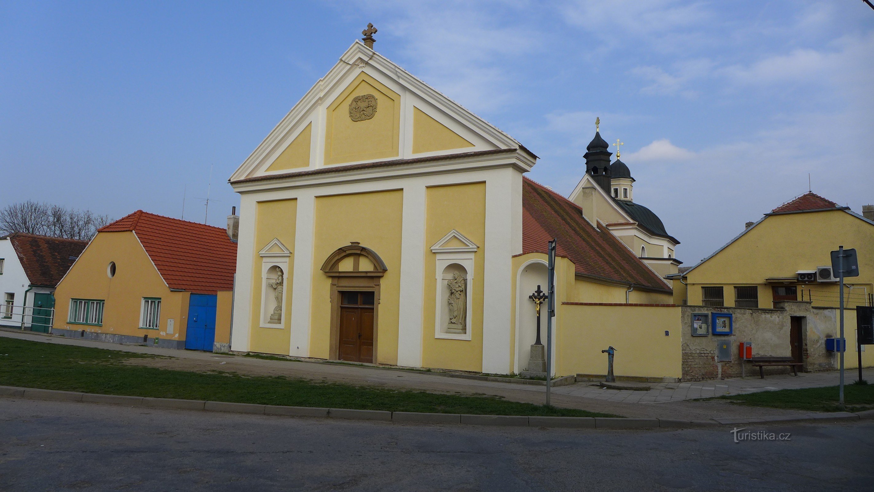 Jaroměřice nad Rokytnou - St. Katarinas sjukhus och kapell