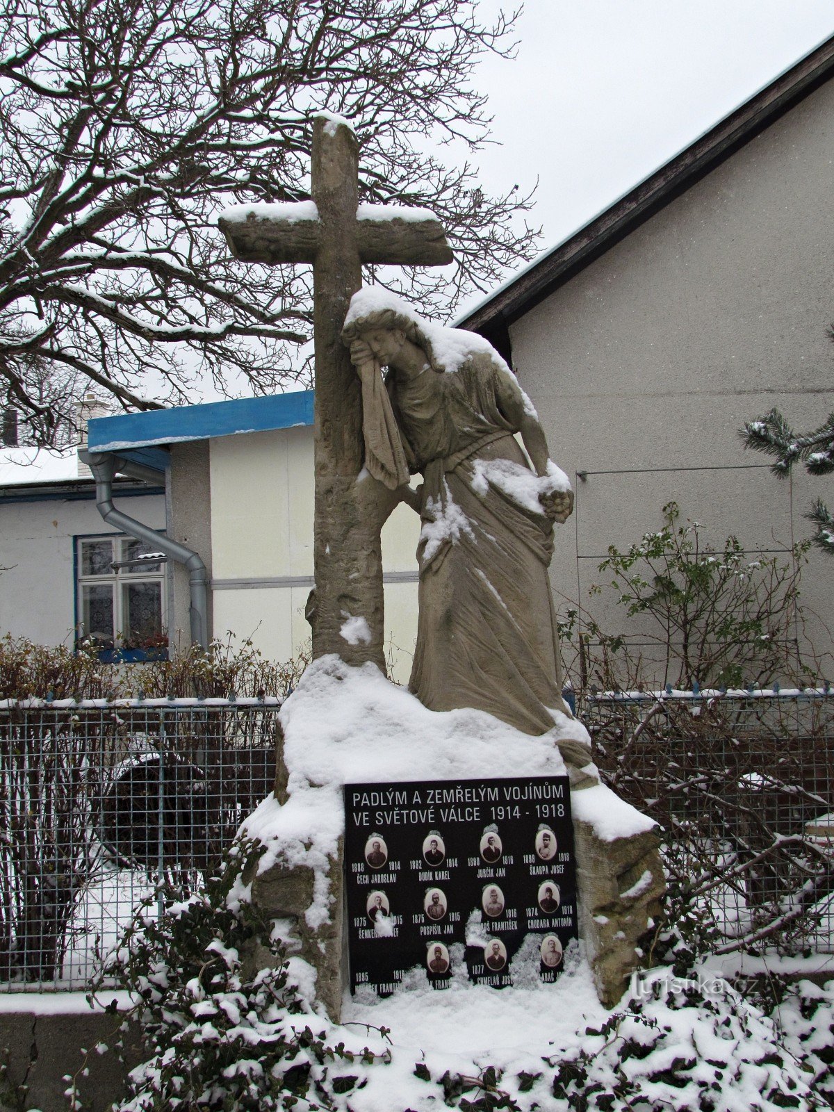 Jaroslavice - monuments of the northeastern part of the village