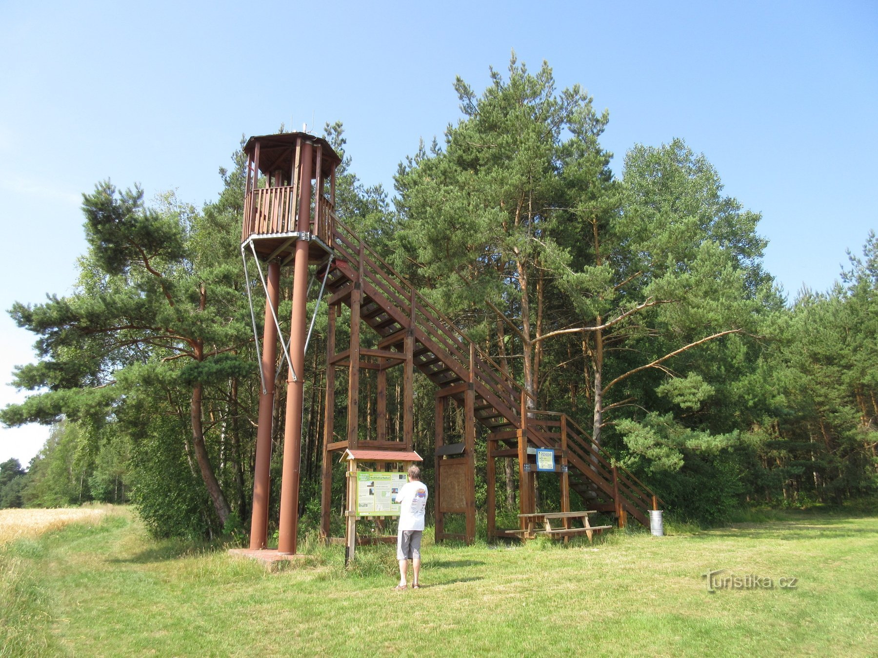 Jarov - Radost lookout tower and Jarov educational trail