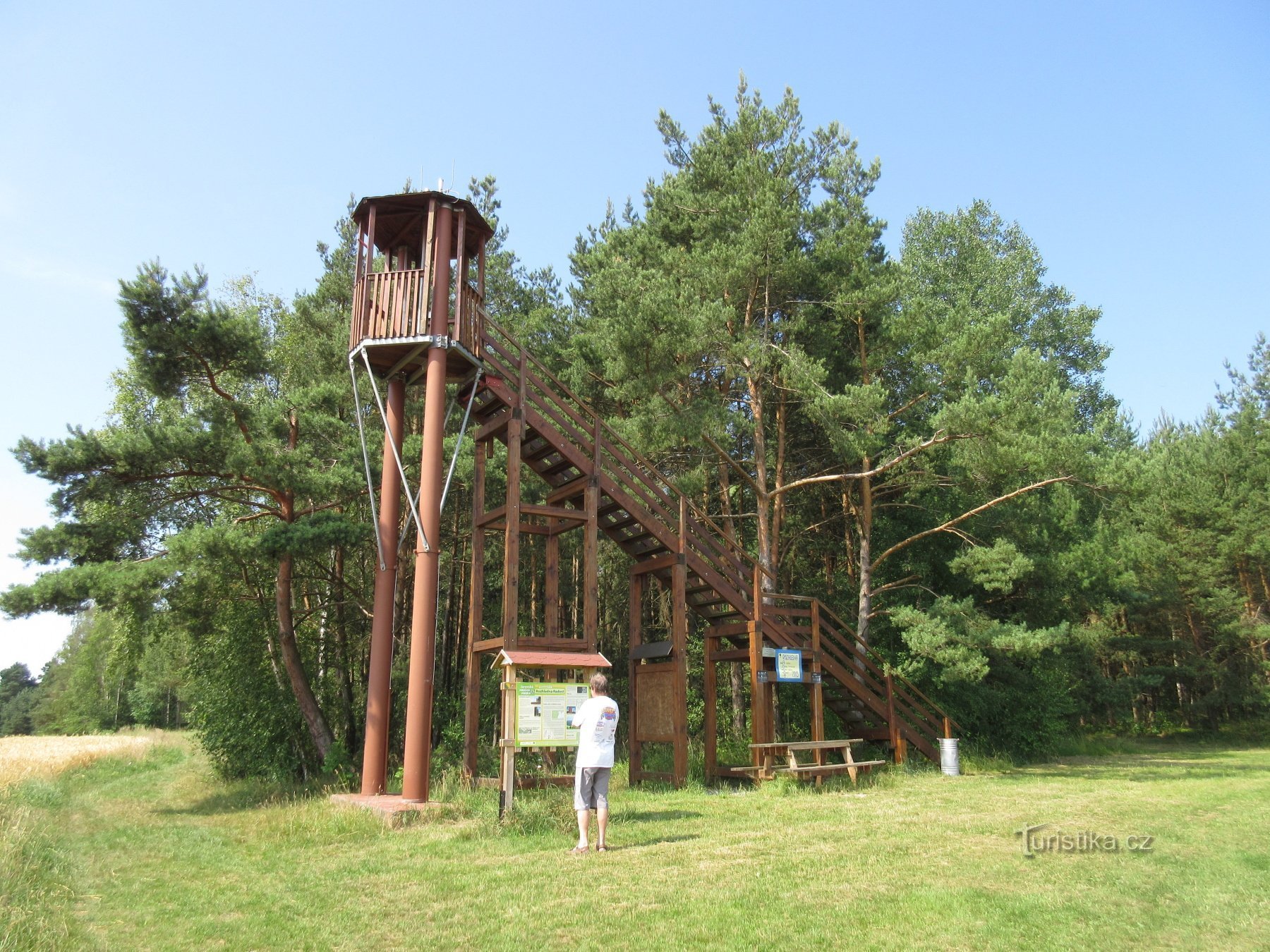 Aussichtsturm Jarov - Radost und Lehrpfad Jarov