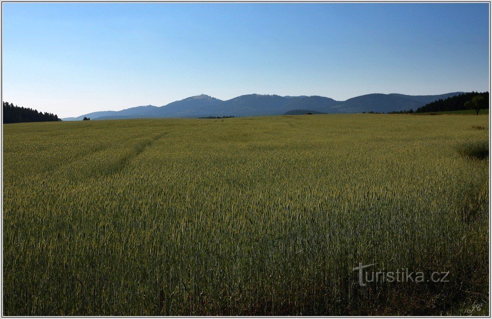 Montanhas Javoří de Rožmitálská cesta