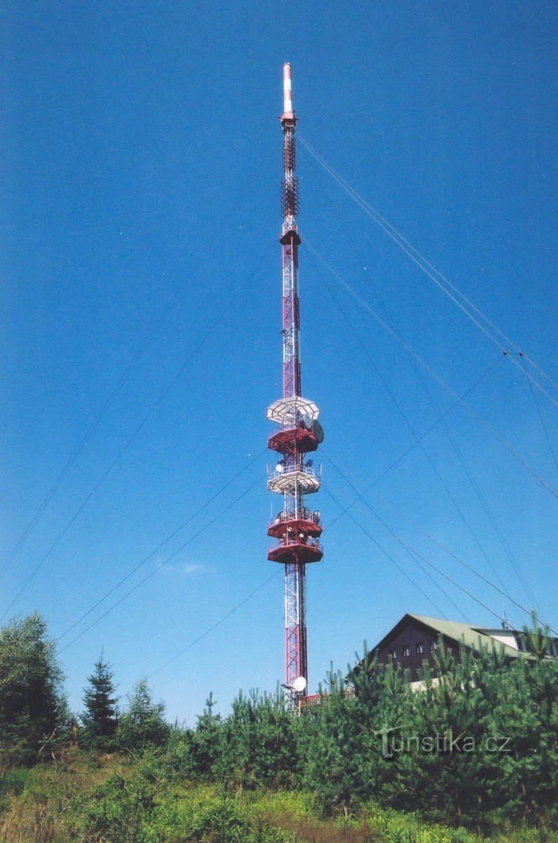 Javořice - transmițător TV