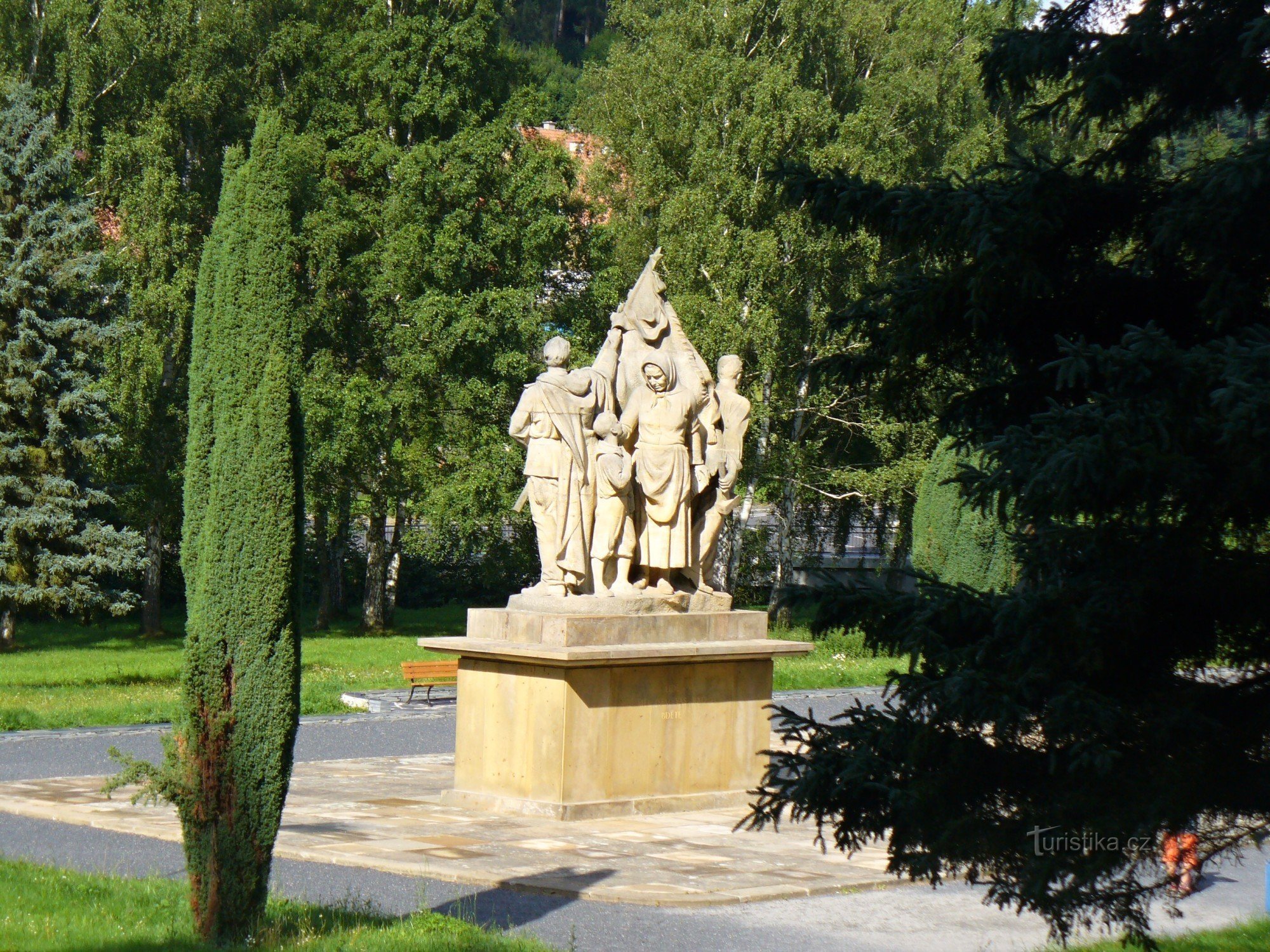 Javoříčko - Denkmal