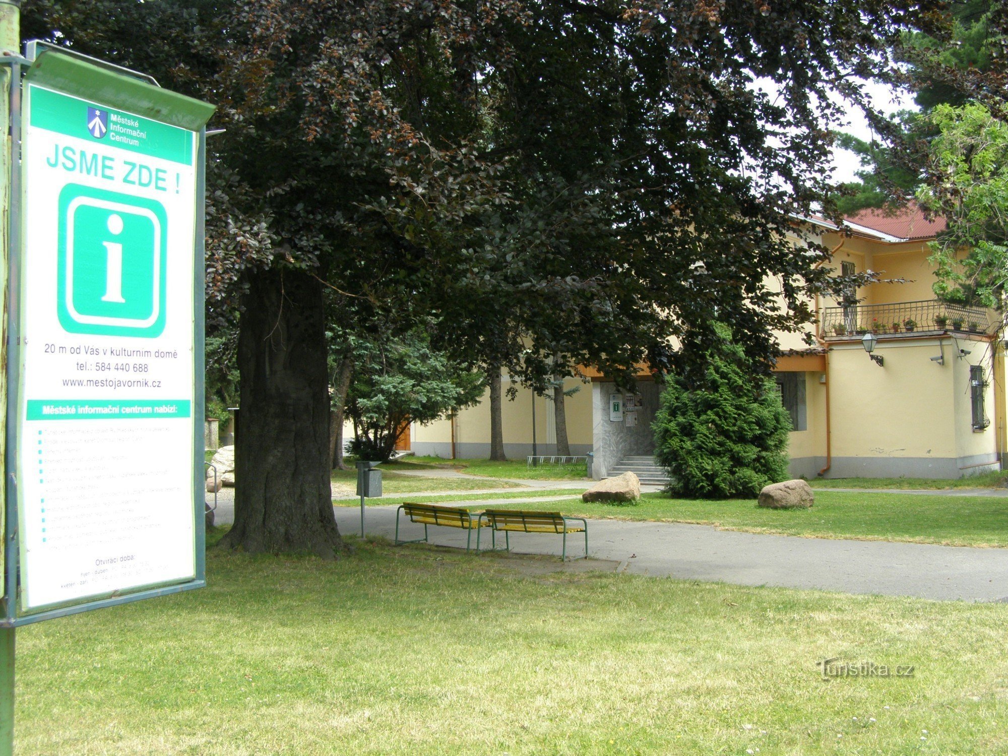 Javorník - városi információs központ