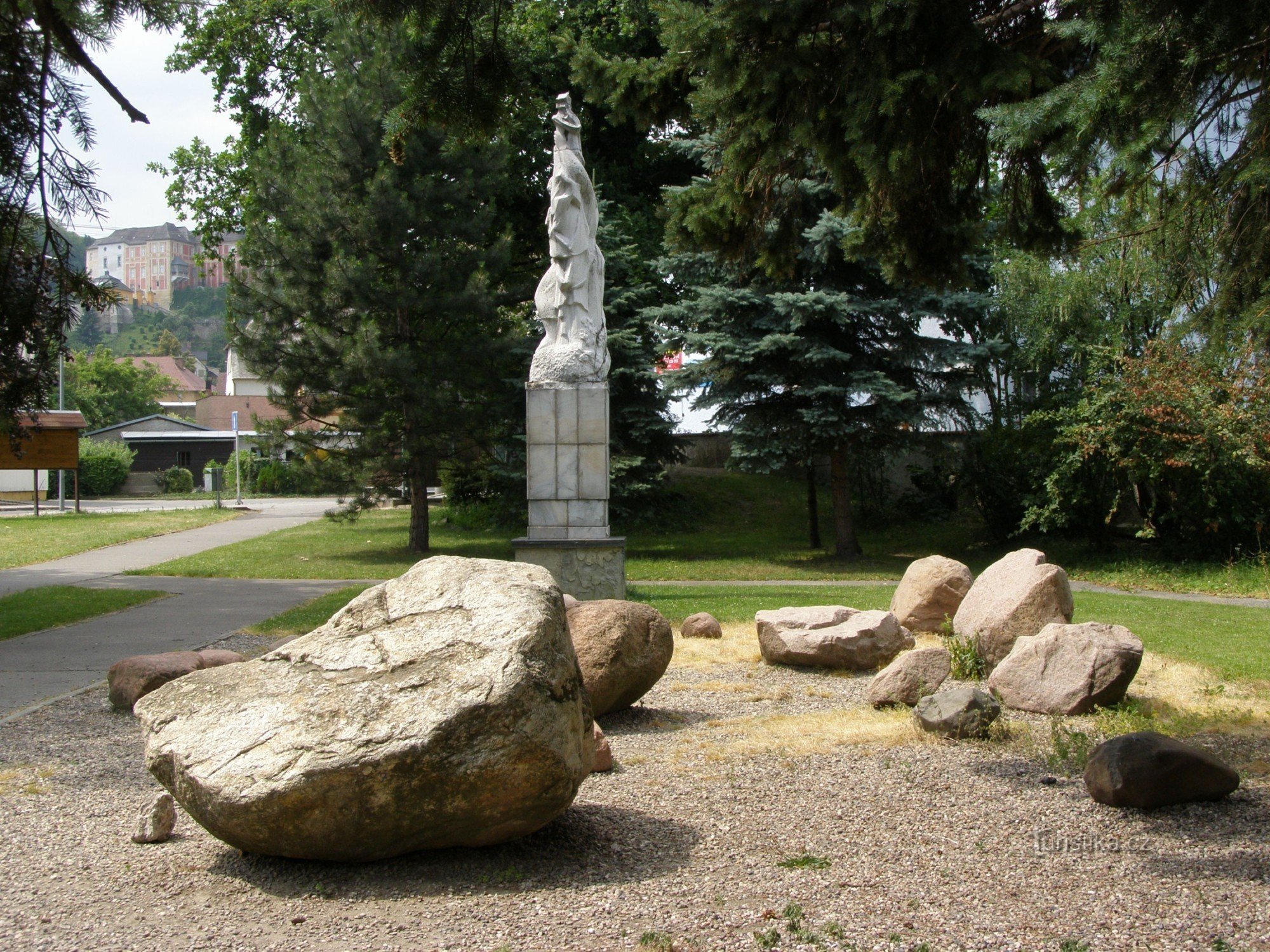 Javorník - Jardin de rochers errants