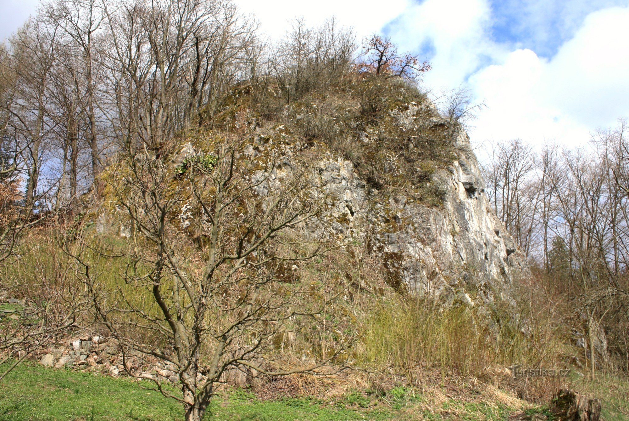 One of the karst cones called Bednář's crest