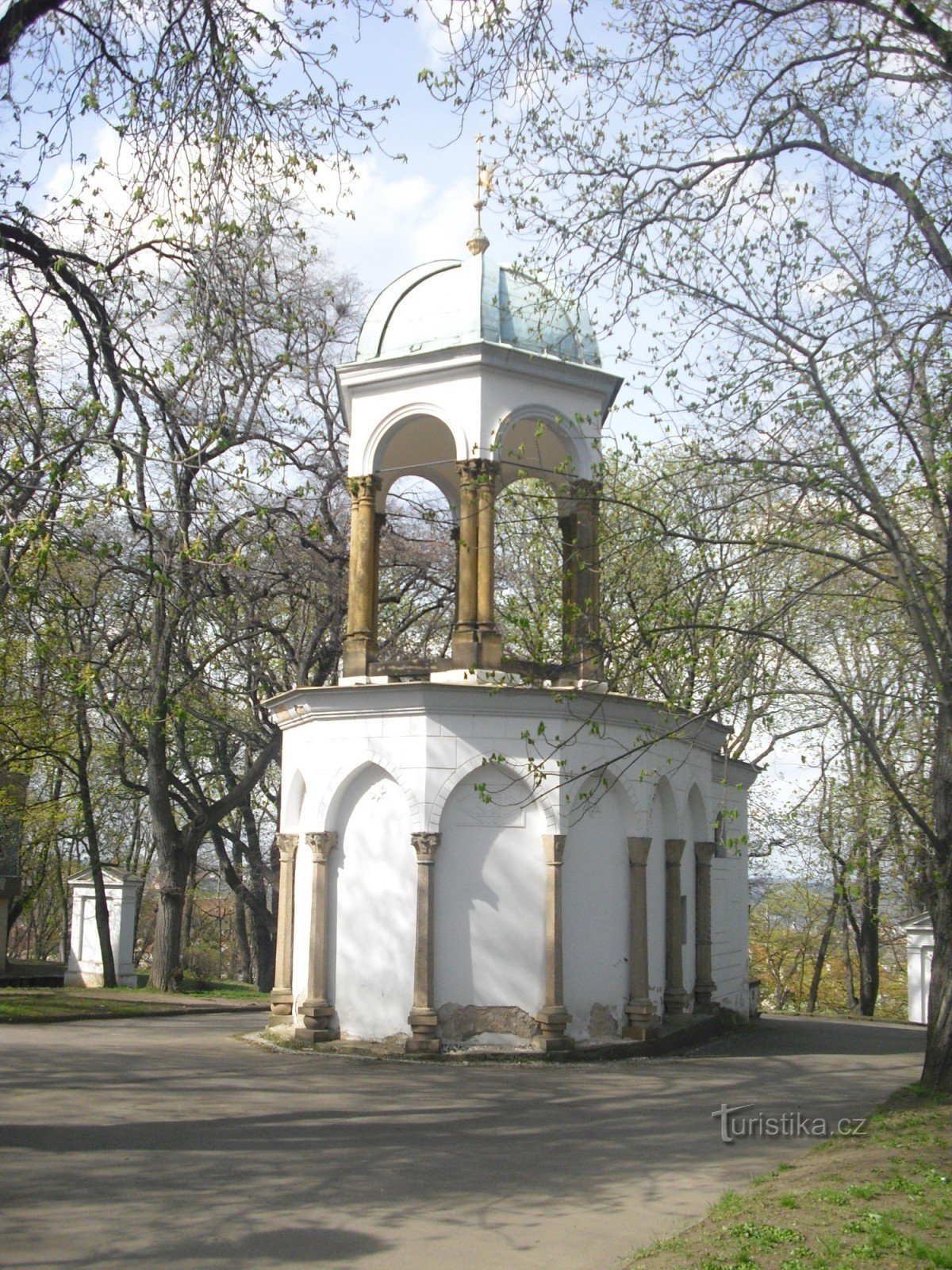 L'un des bâtiments de Petřín