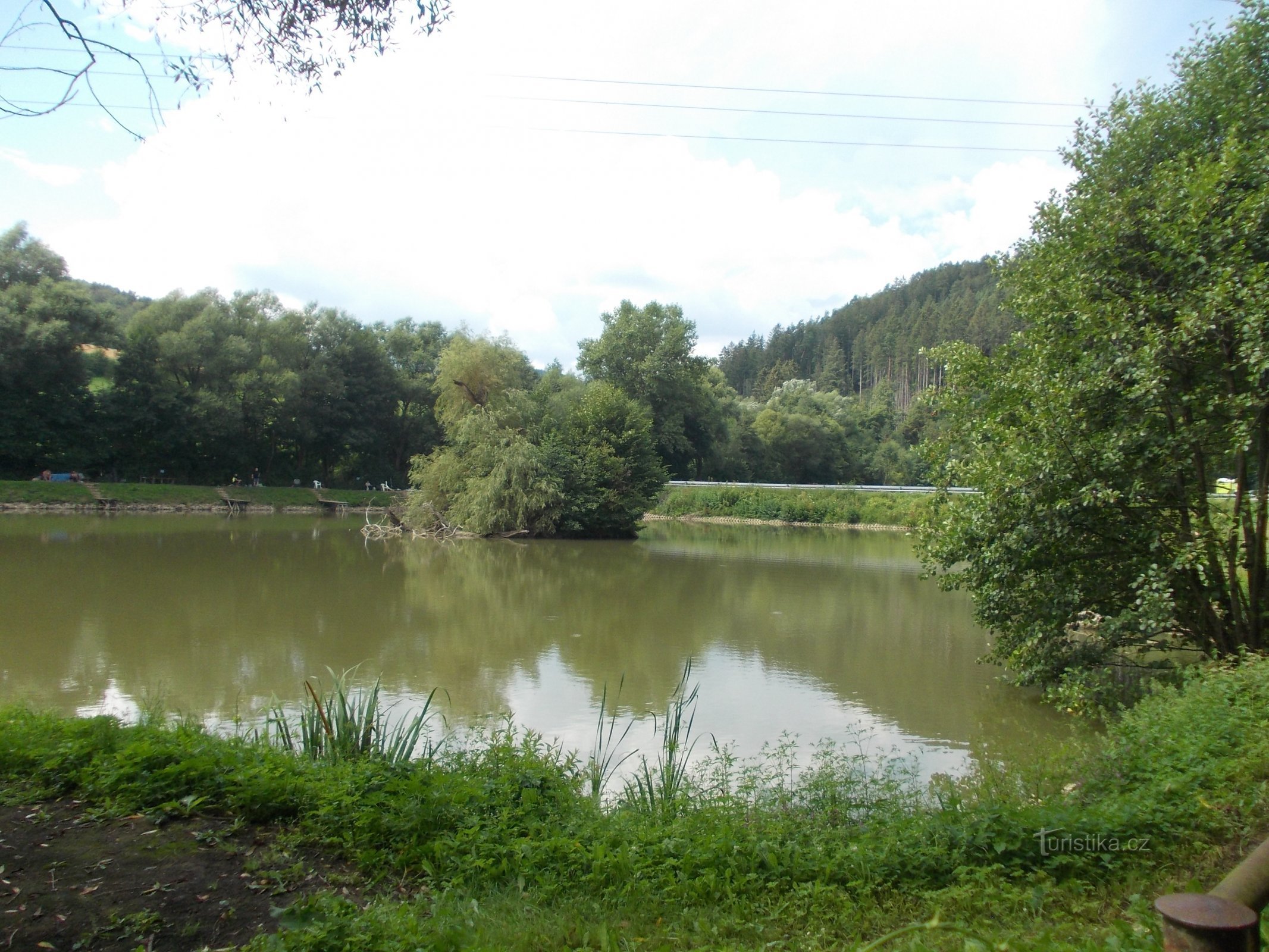 one of the ponds