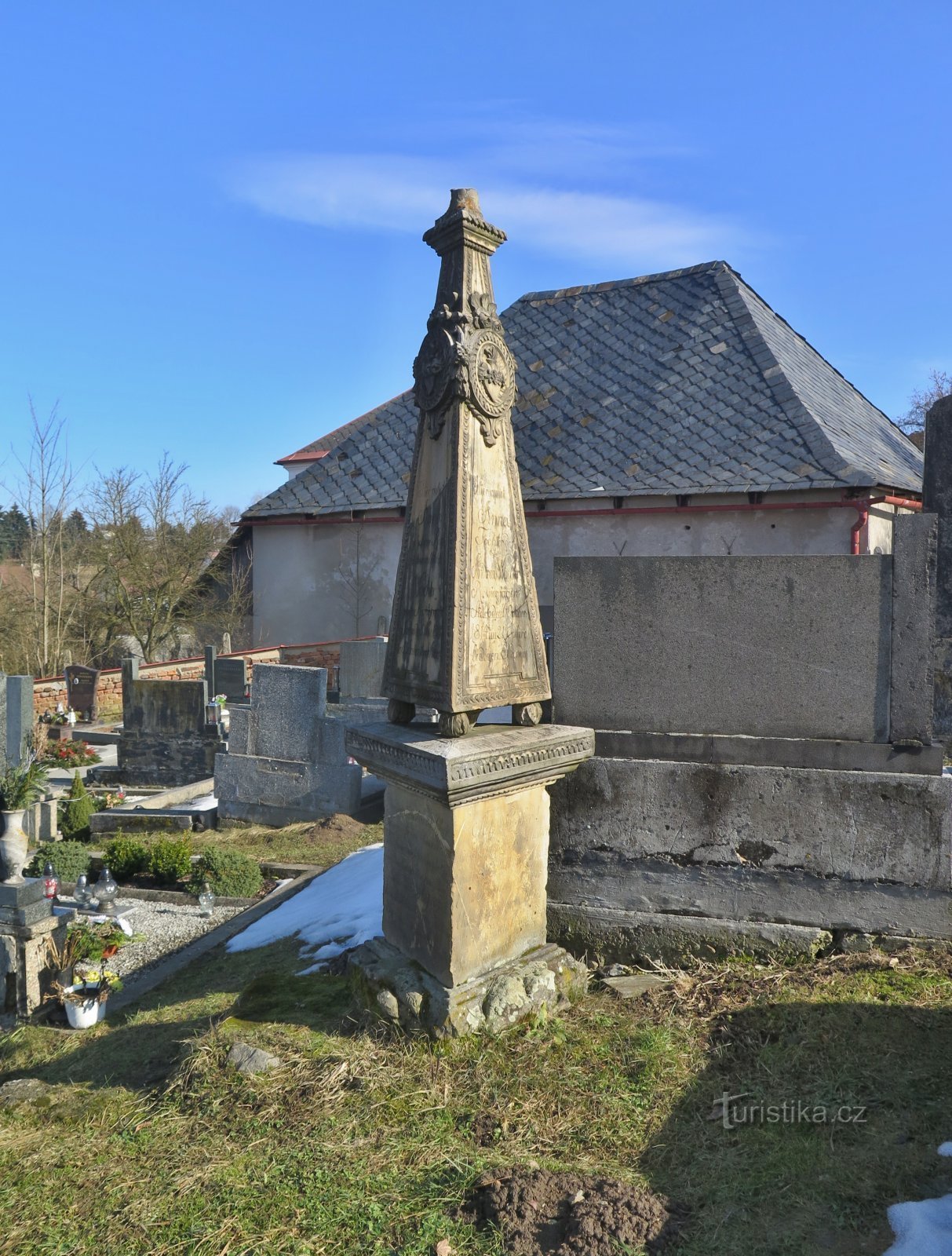 Fir - Wachler family tombstone