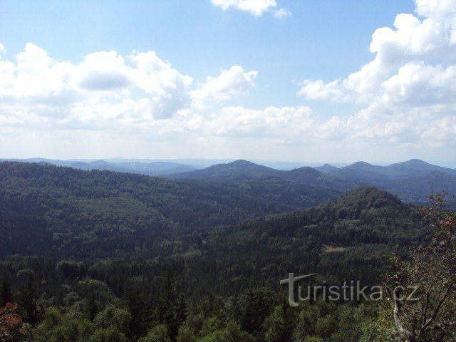 Jedlová hora - tour d'observation