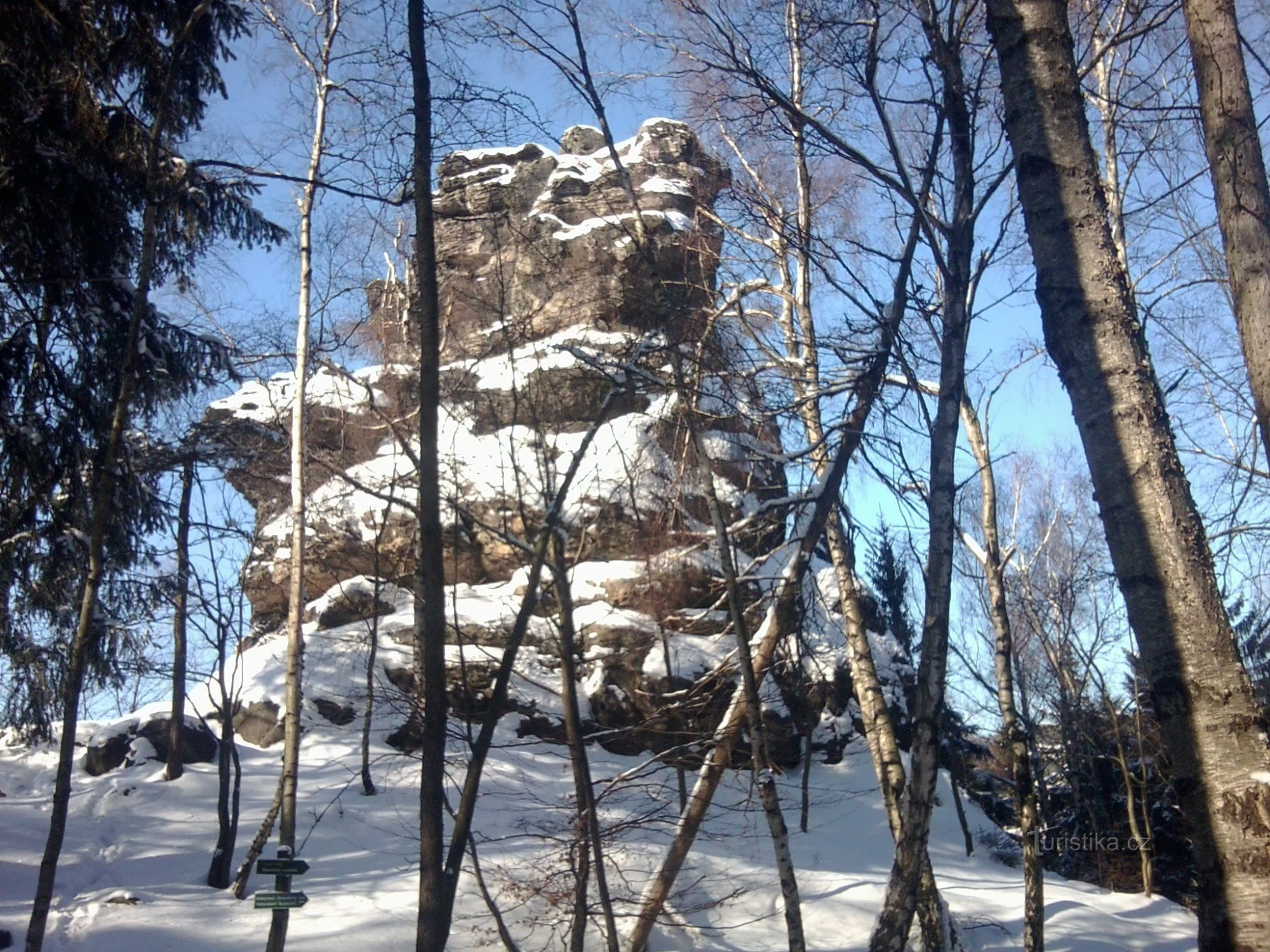 Una de las rocas de Krkavče