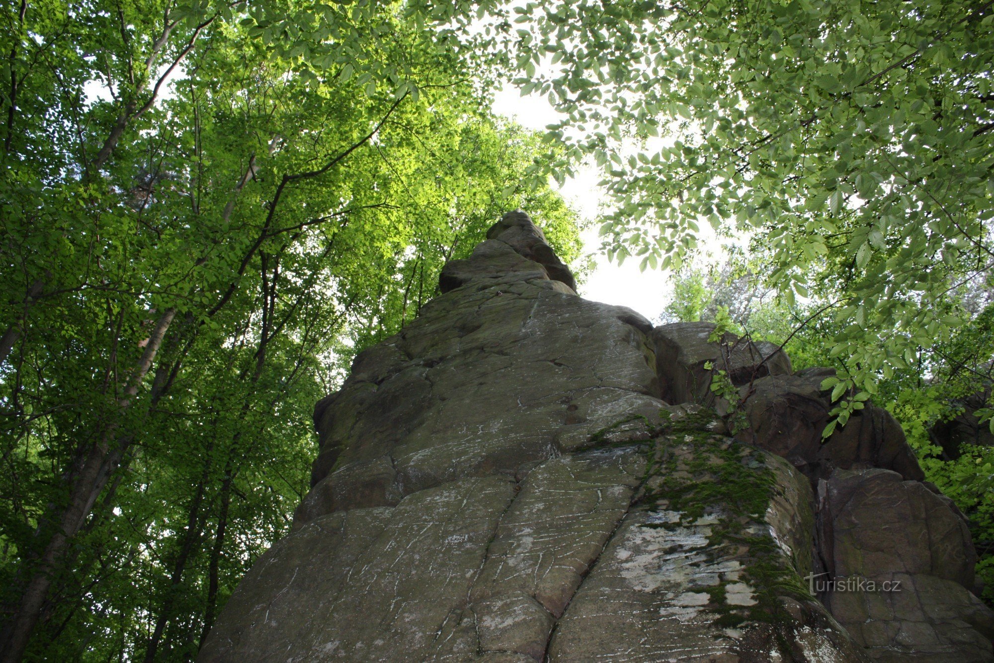 L'un des murs du Pied du Géant