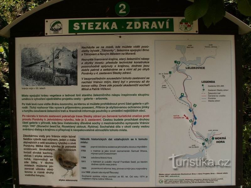 Jeden z przystanków na Szlaku Zdrowia