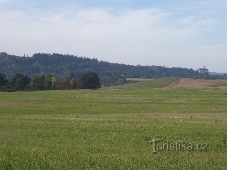 Jelenice: Vista de la colina