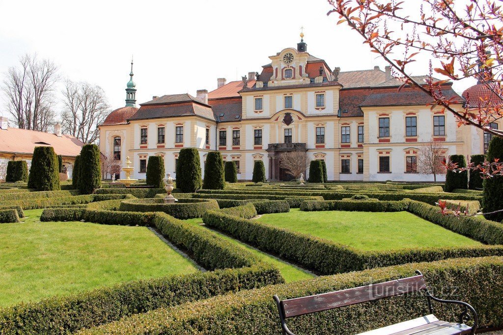 Rafinărie, parc și castel