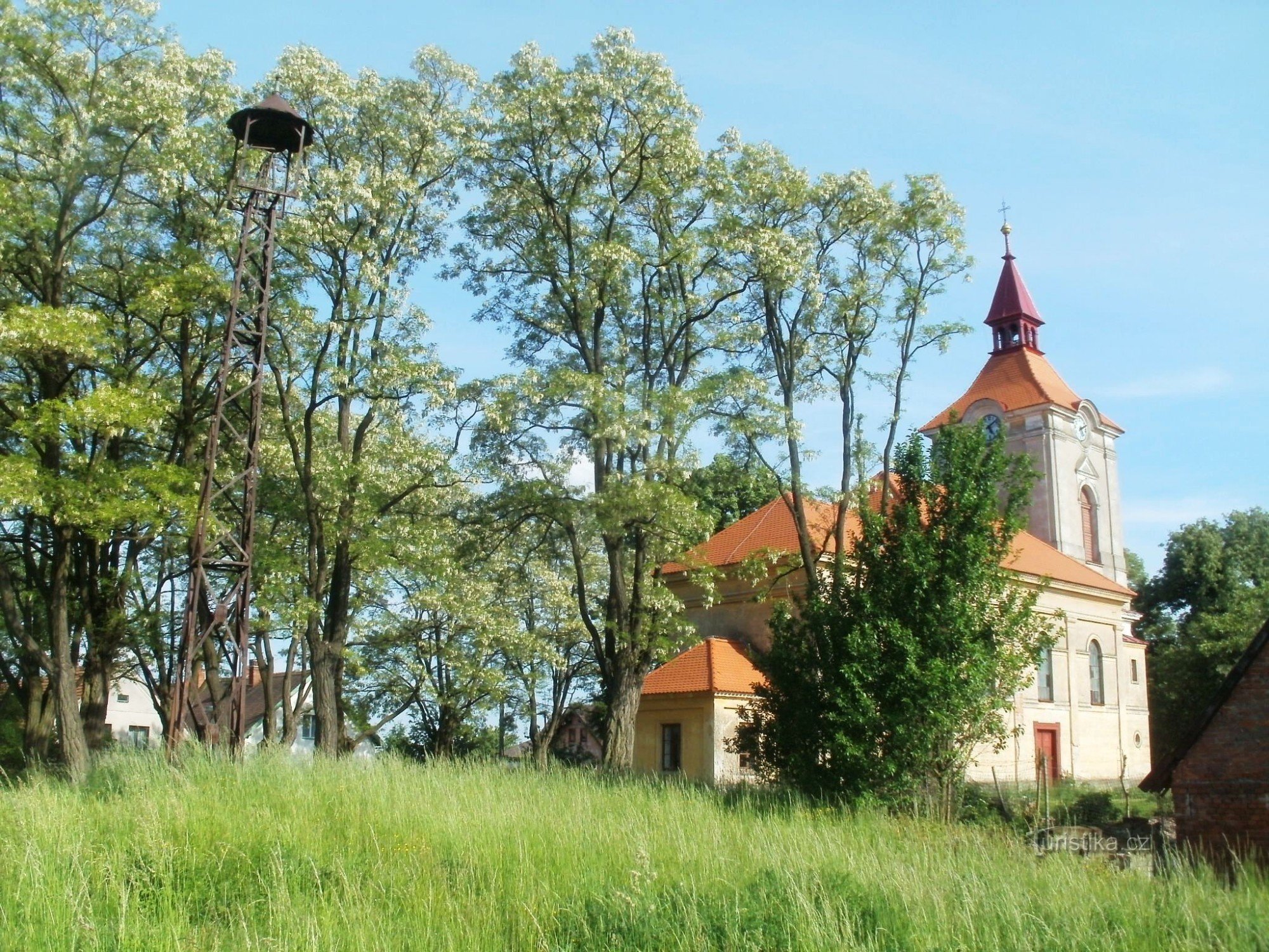 Jeníkovice - kyrkan St. Peter och Paul