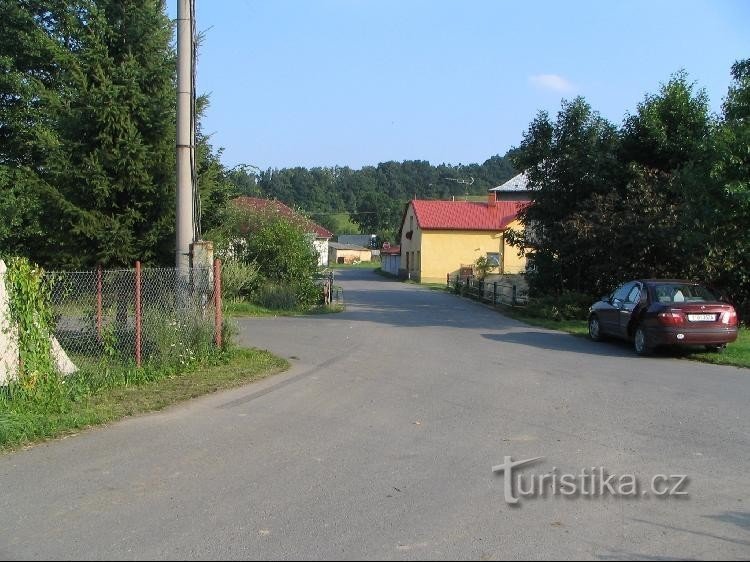 Jerlochovice, signpost