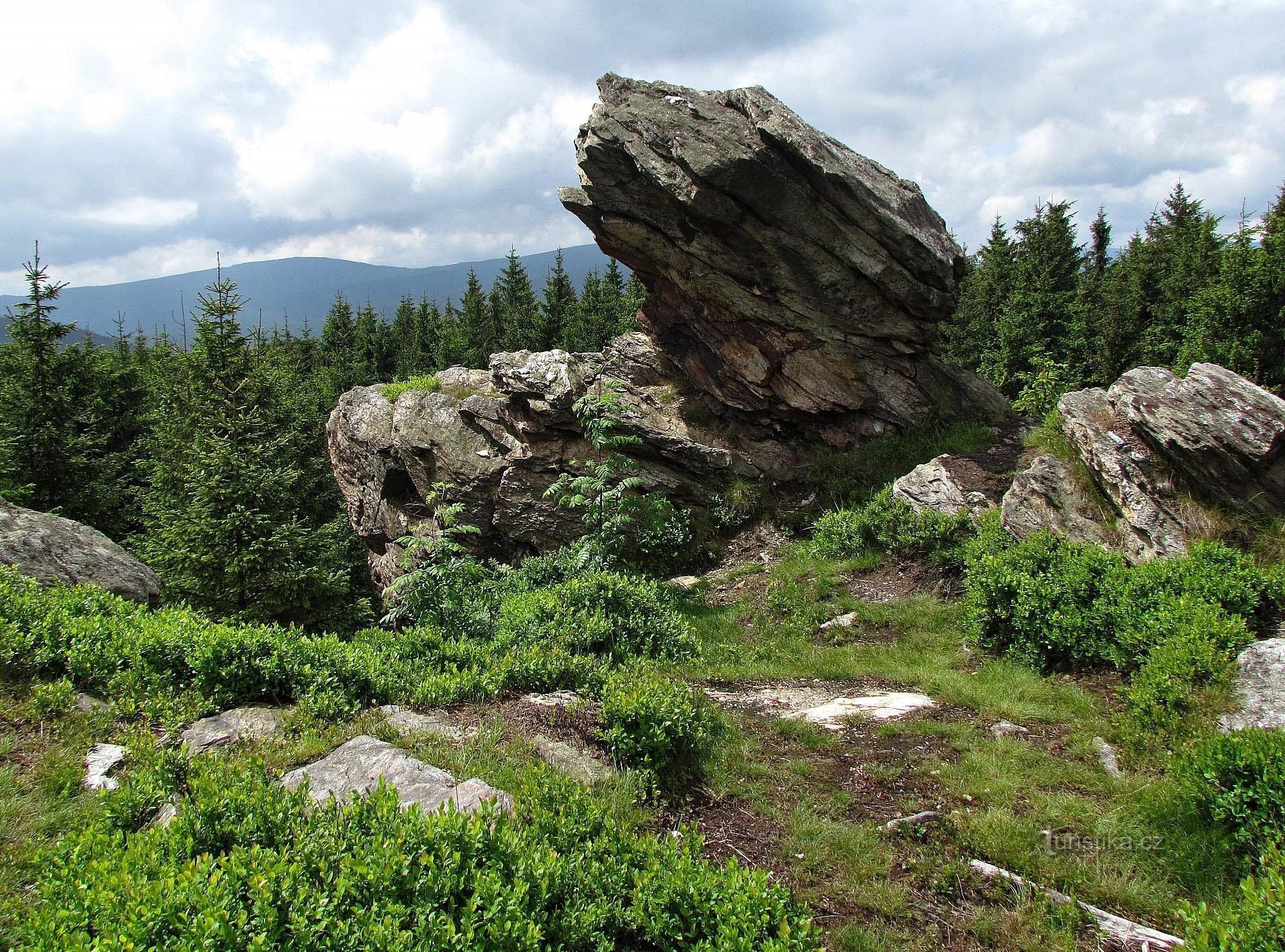 Оглядові майданчики Jesenice rock - 12. Táborské skaly