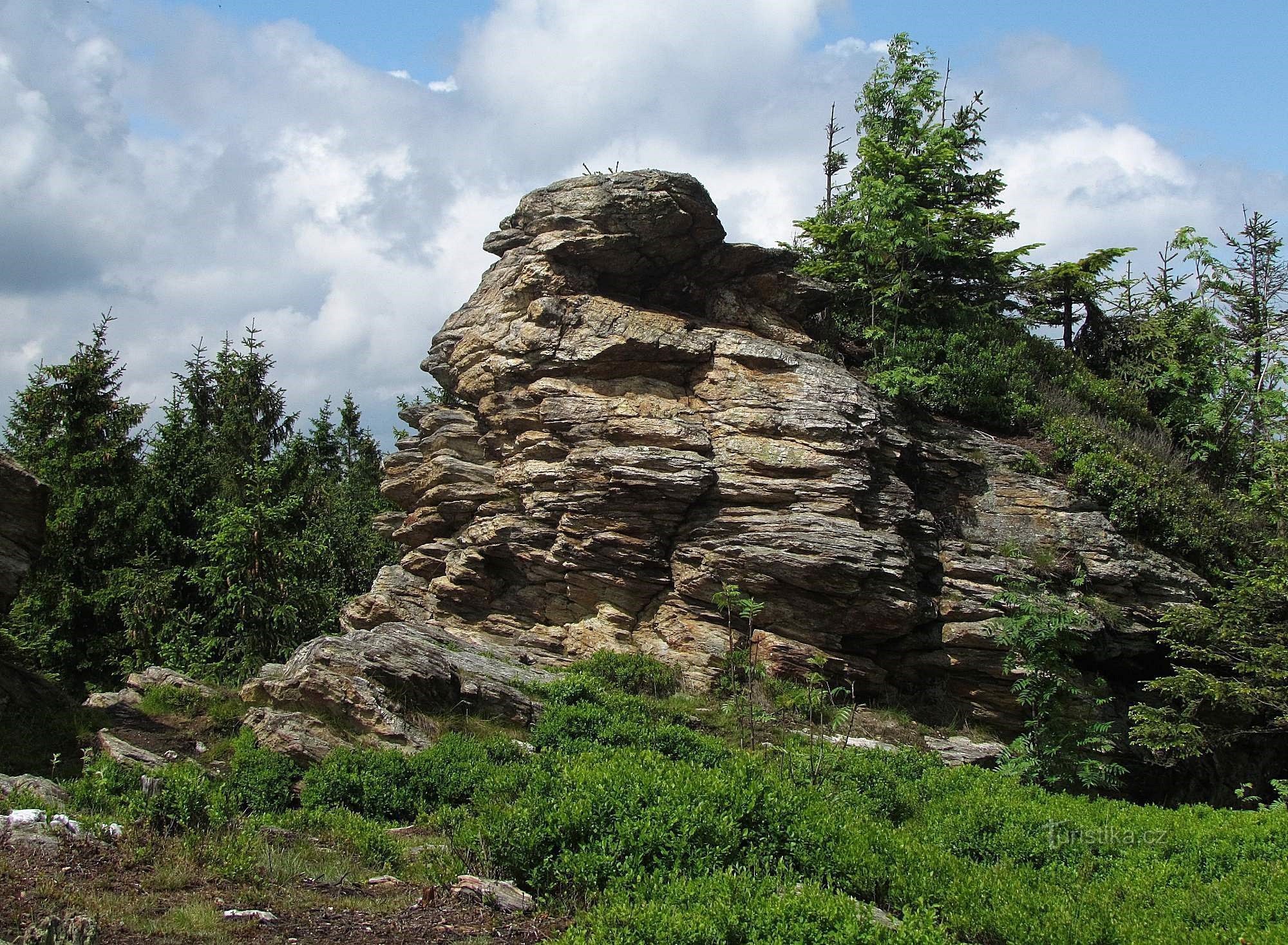 Оглядові майданчики Jesenice rock - 12. Táborské skaly