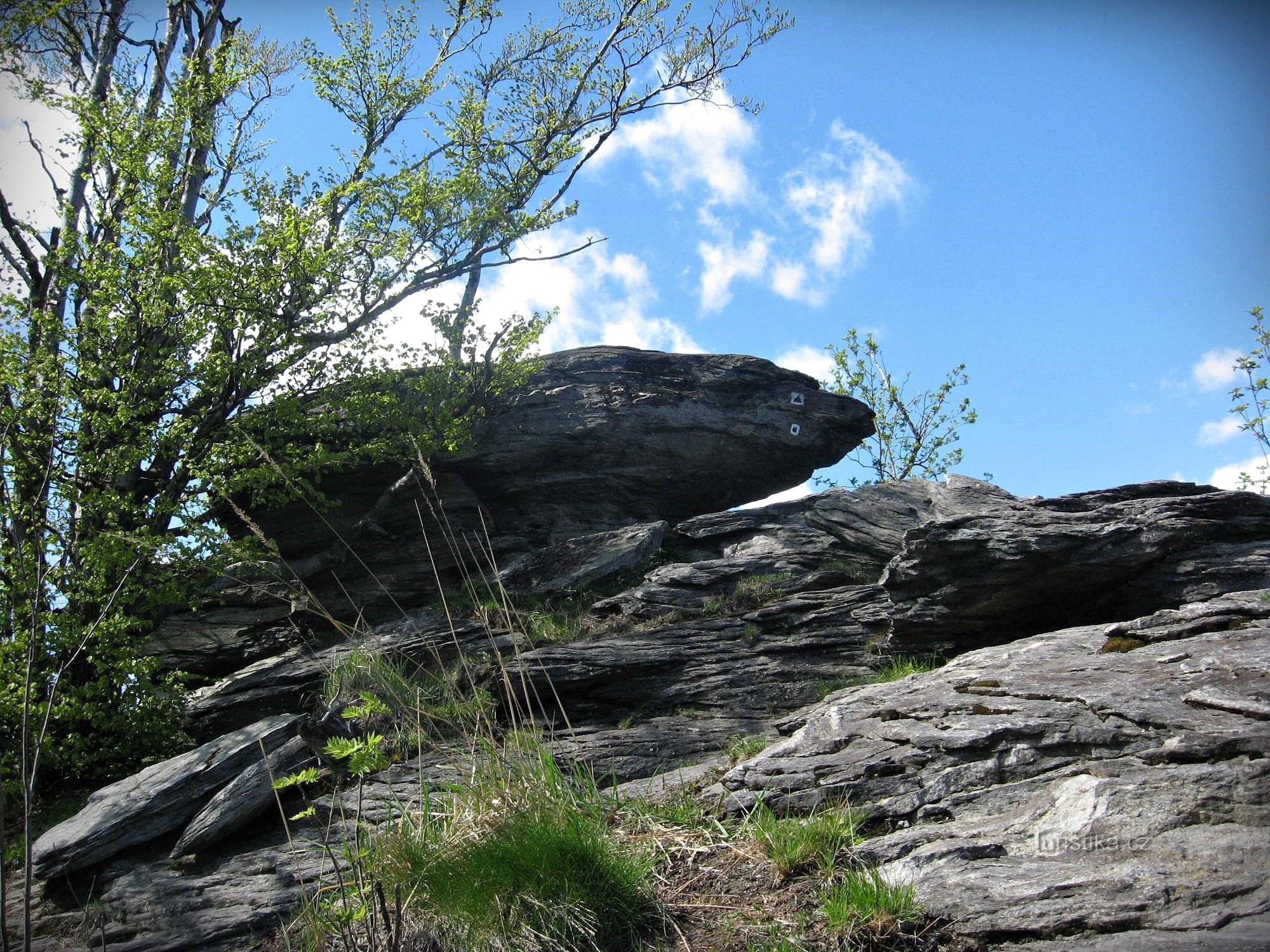 Jesenice rock viewpoints - 13. Three Stones