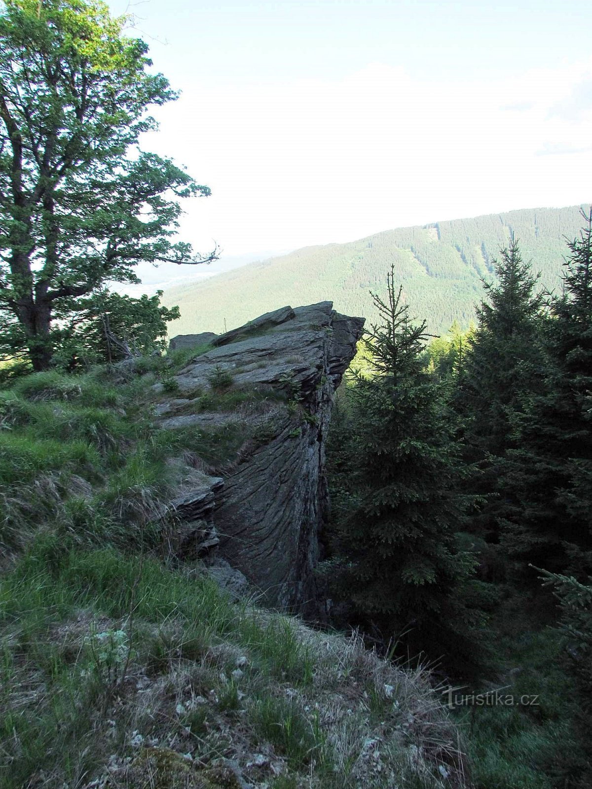 Aussichtspunkte Jesenice-Felsen - 14. Skála pod Plošinou