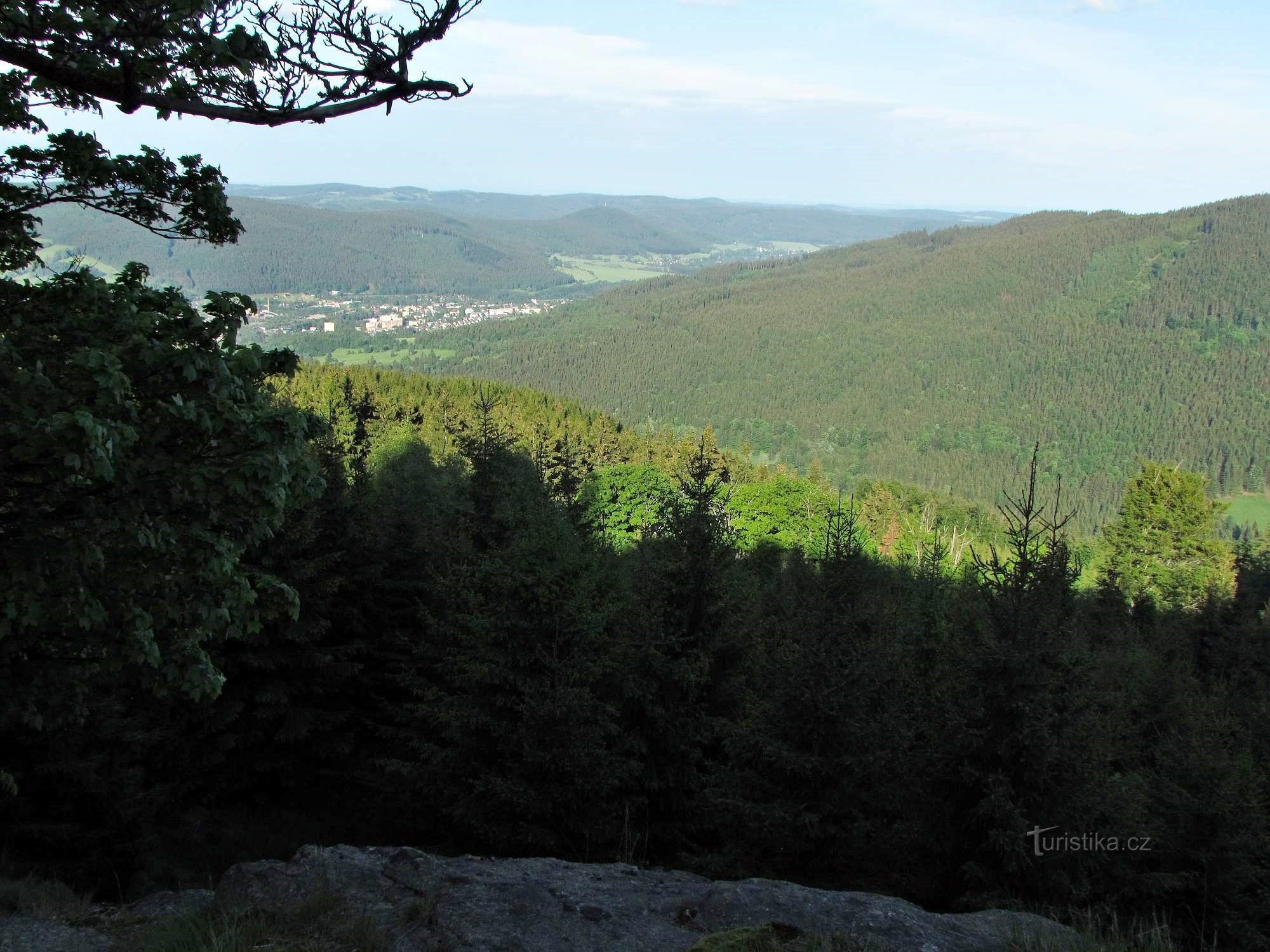 Aussichtspunkte Jesenice-Felsen - 14. Skála pod Plošinou