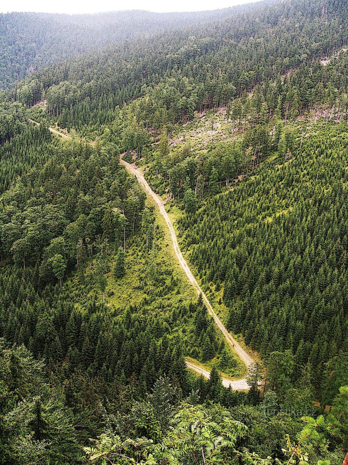 Jesenice rock viewpoints - 3. Devil's wall