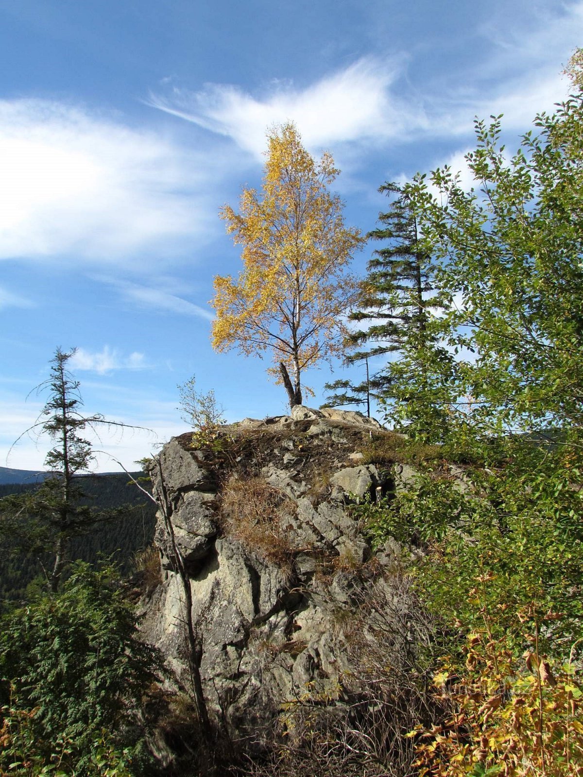 Jesenické skalní vyhlídky - 4.Kamzičí skála