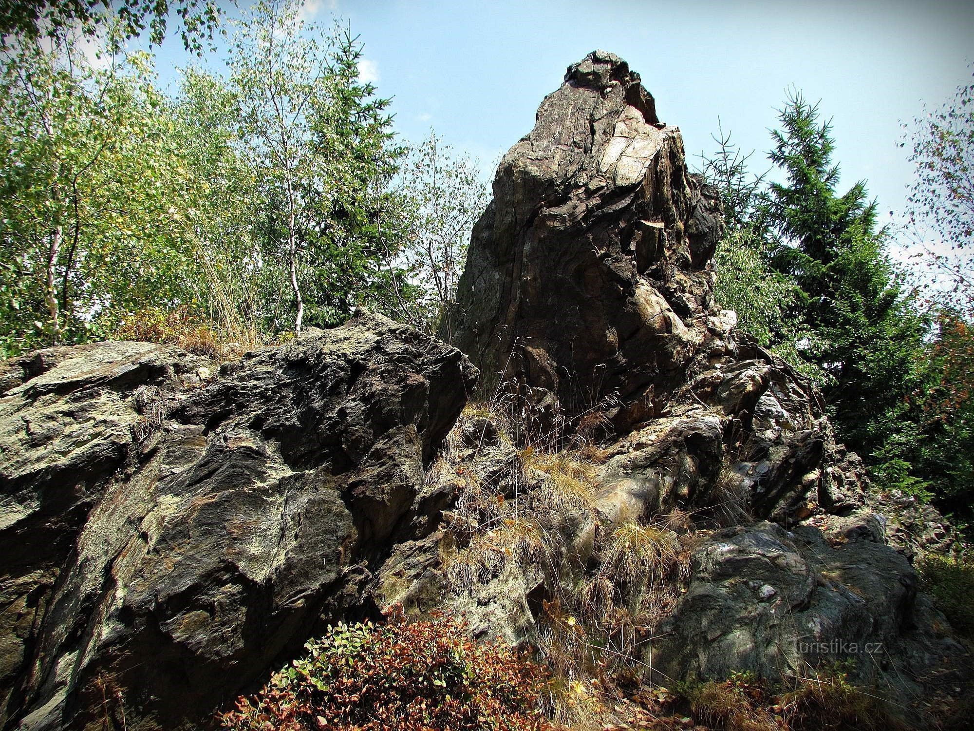 Jesenice rock lookouts - 5. Krtinec u Skřítek