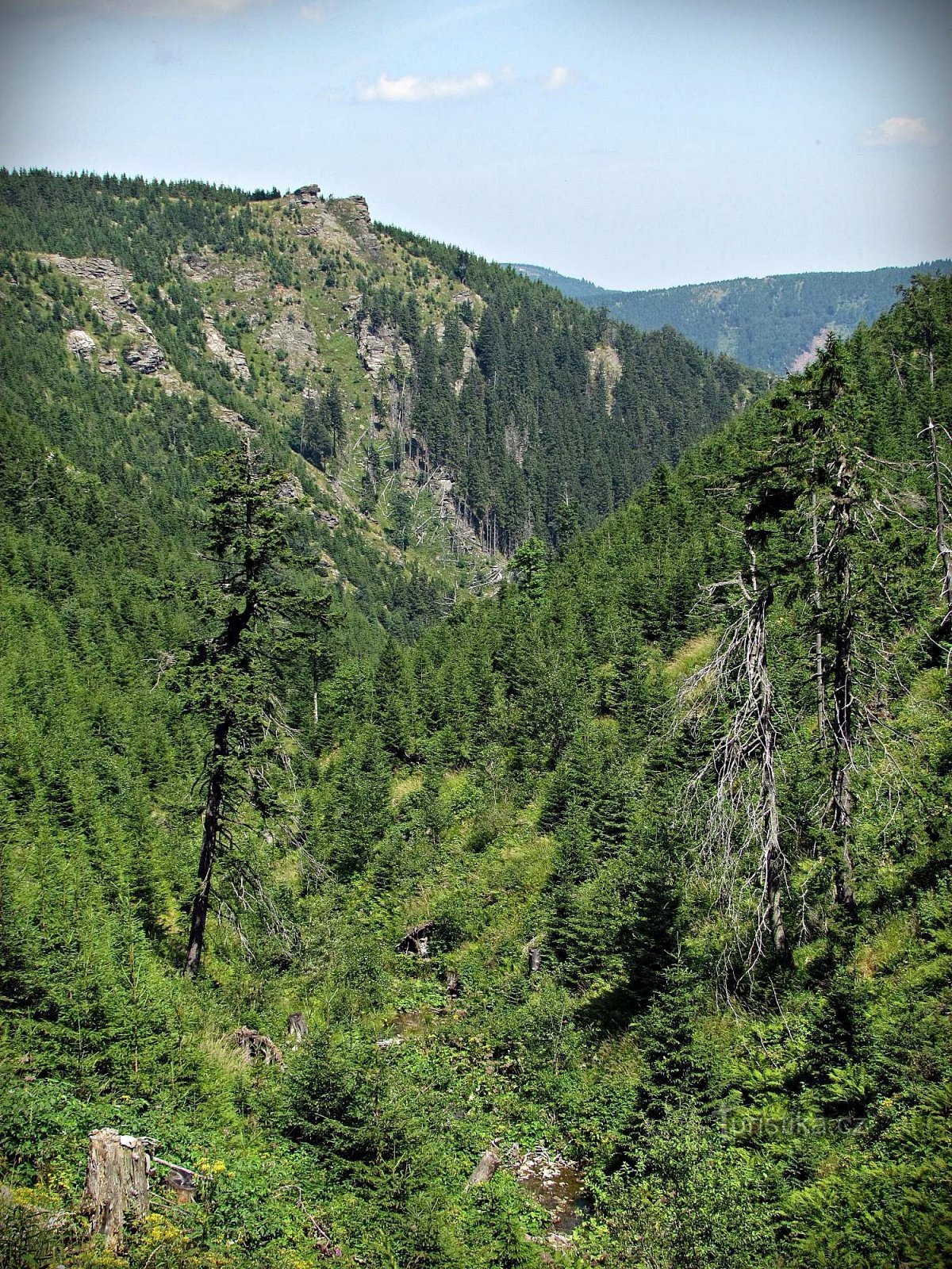 Belvedere de stâncă Jesenice - 6.Medvědí hora