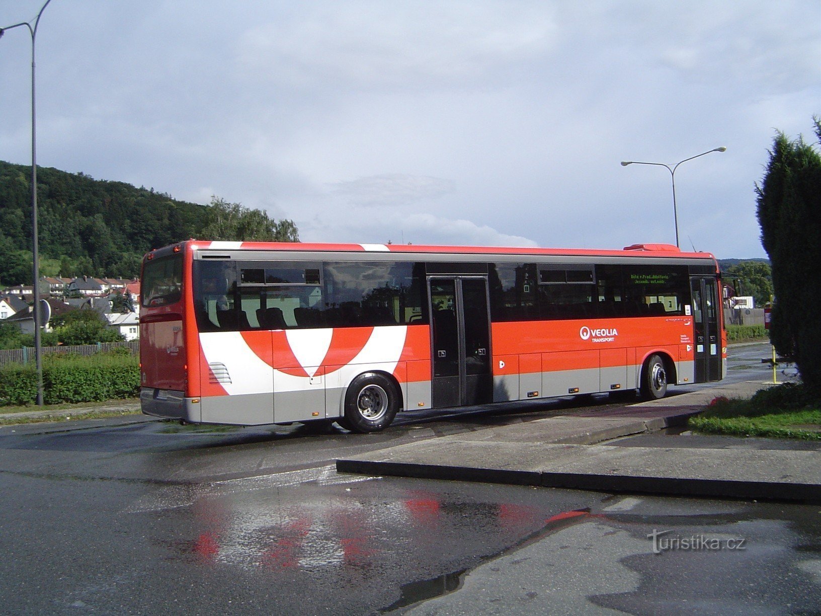 Jeseník - stație de autobuz