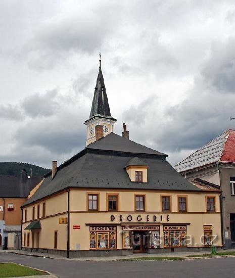 Jeseník - casă pe piață