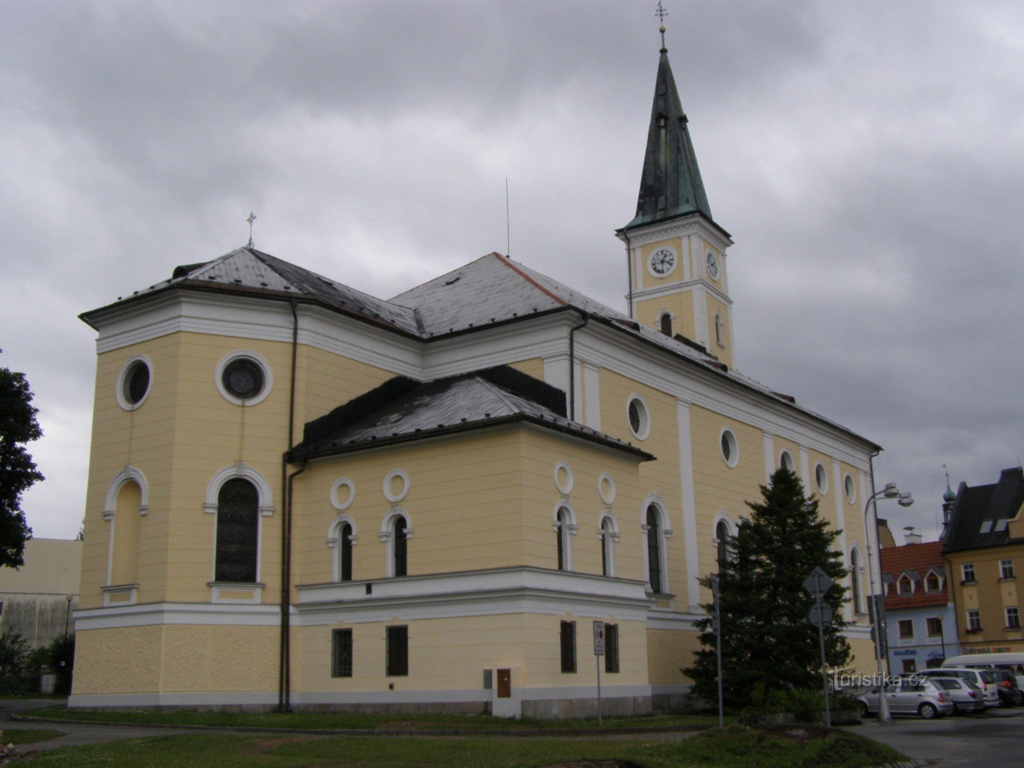 Jeseník - Kerk van de Hemelvaart van de Maagd Maria