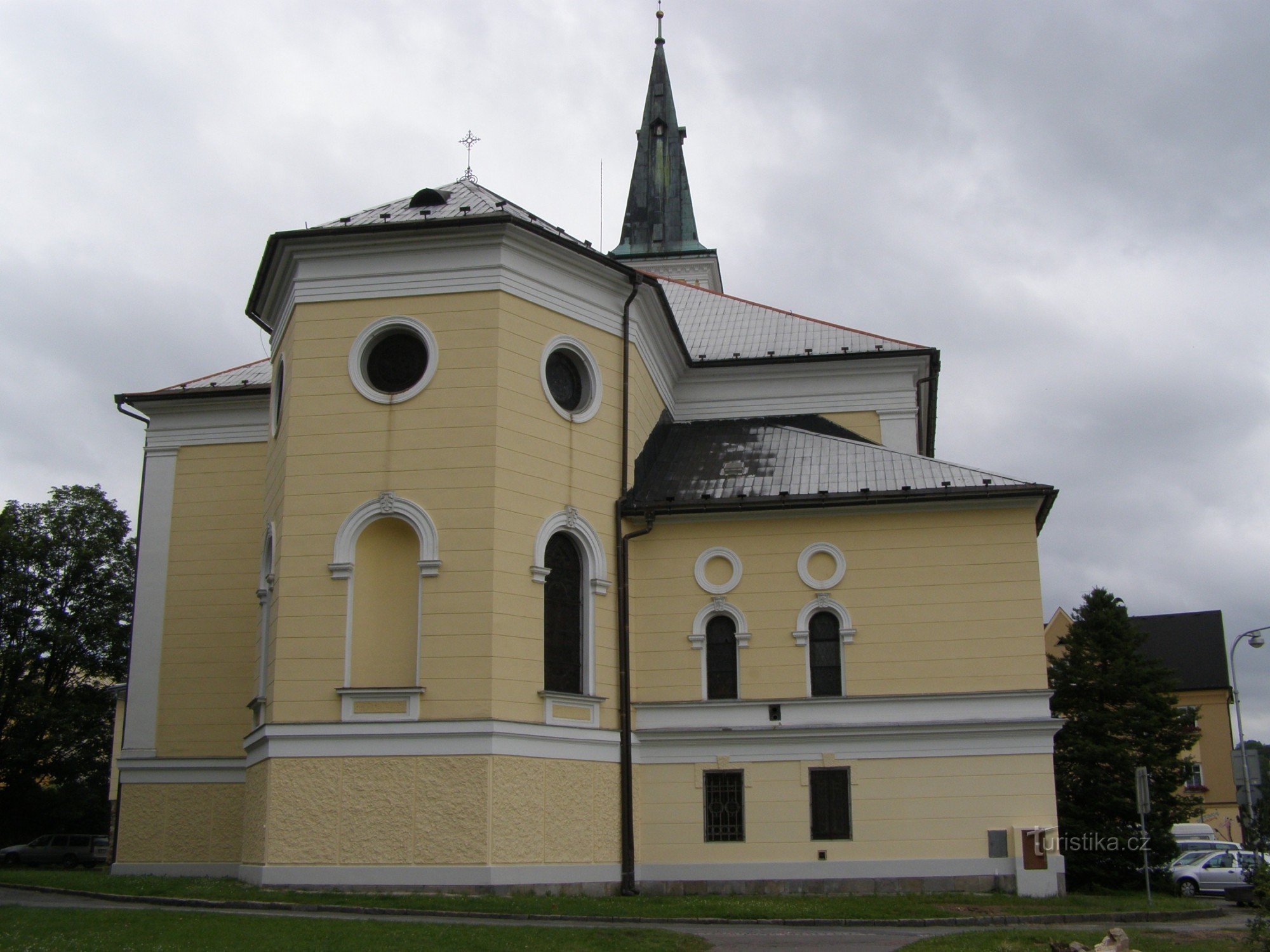 Jeseník - Kirche der Himmelfahrt der Jungfrau Maria