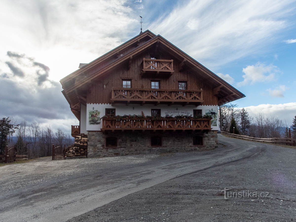 Jeseník - Křížový vrch - lookout point