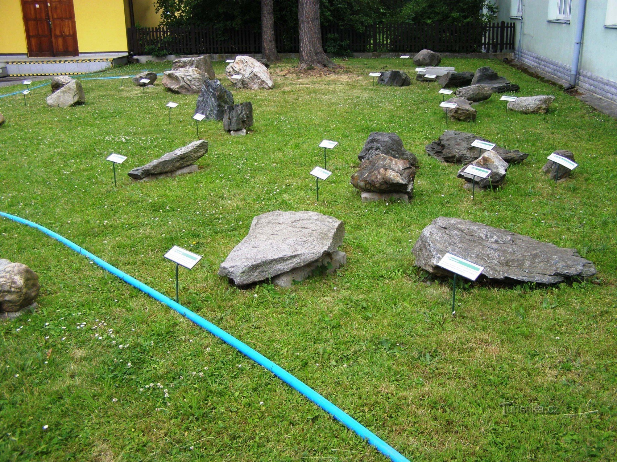 Jeseník - expoziție geologică în aer liber din Jeseník