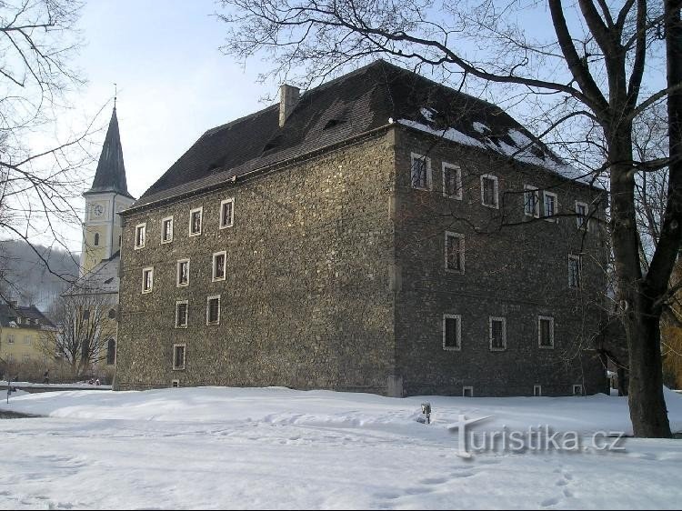 Jeseník, fortaleza de água, hoje edifício de um museu