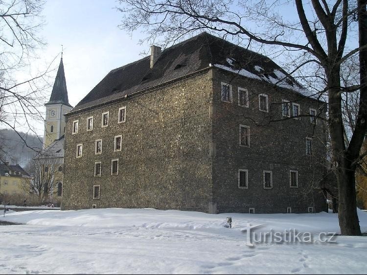 Jeseník, Wasserfestung, heute Museumsgebäude